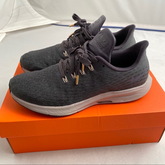 Nike Air Zoom Pegasus 35 Premium 10 oil gray running sneakers - Picture 3 of 6